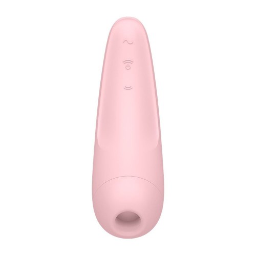 Satisfyer App Enabled Curvy 2 Plus Clitoral Massager Pink Satisfyer App Enabled Curvy 2 Plus Clitoral Massager Pink