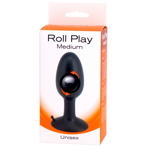 Roll Play Medium Unisex Butt Plug Roll Play Medium Unisex Butt Plug