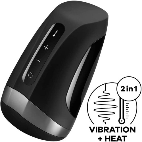 Satisfyer Men Heat And Vibration Masturbator Satisfyer Men Heat And Vibration Masturbator
