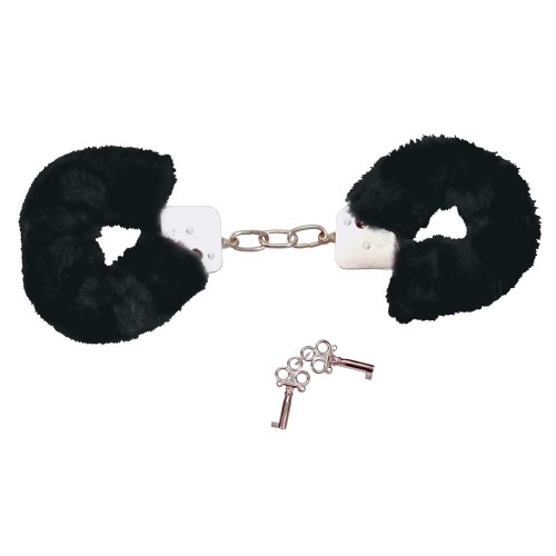 Bad Kitty Black Plush Handcuffs Bad Kitty Black Plush Handcuffs