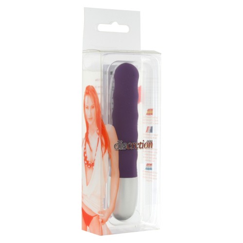 Discretion Ribbed Mini Vibrator Discretion Ribbed Mini Vibrator