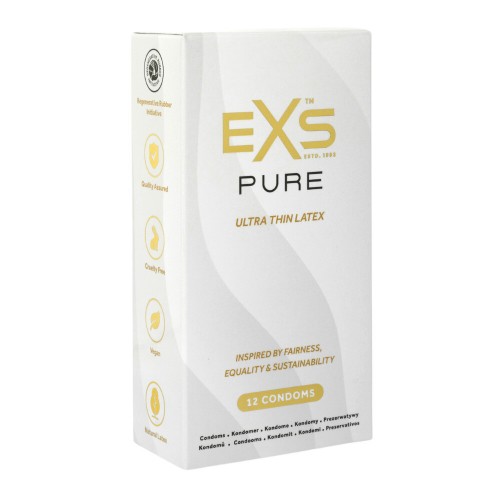 EXS Pur Ultra Thin Latex Condoms 12 Pack EXS Pur Ultra Thin Latex Condoms 12 Pack