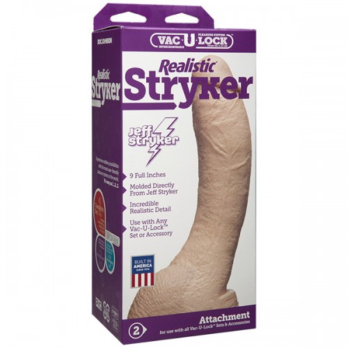 VacULock Jeff Stryker Realistic Dildo Attachment VacULock Jeff Stryker Realistic Dildo Attachment