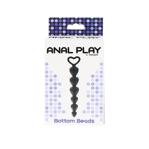 ToyJoy Anal Play Bottom Beads Black ToyJoy Anal Play Bottom Beads Black