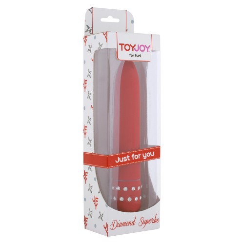 ToyJoy Diamond Red Superbe Mini Vibrator ToyJoy Diamond Red Superbe Mini Vibrator
