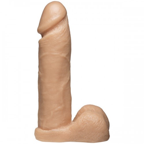 VacULock 8 Inch Realistic Cock With Ultra Harness VacULock 8 Inch Realistic Cock With Ultra Harness