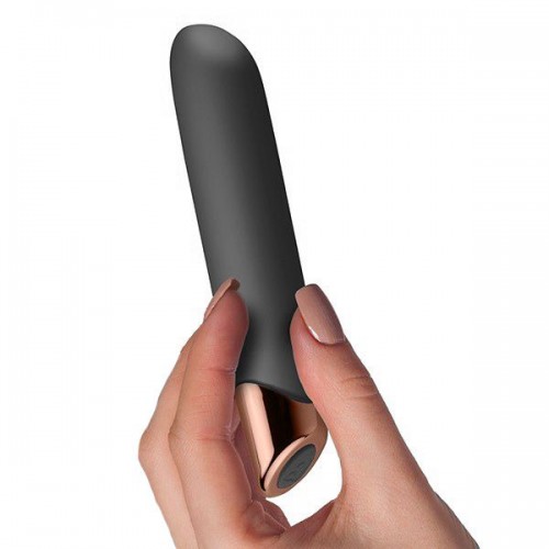Rocks Off Chaiamo Black Rechargeable Vibrator Rocks Off Chaiamo Black Rechargeable Vibrator