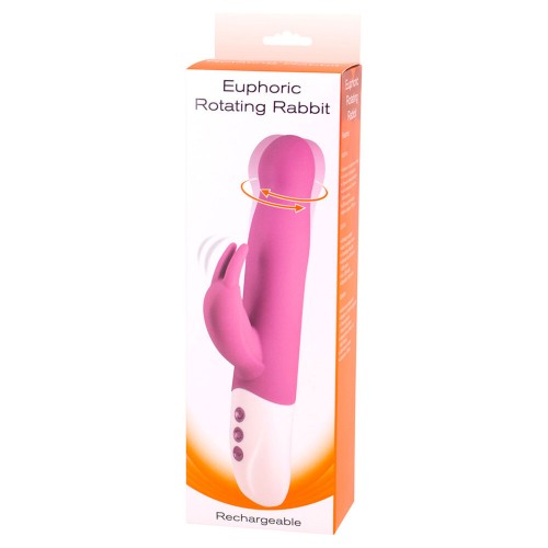 Rechargeable Euphoric Rotating Rabbit Vibrator Rechargeable Euphoric Rotating Rabbit Vibrator