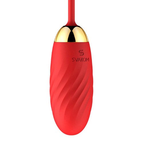 Svakom Ella Neo Red Interactive Vibrating Bullet Svakom Ella Neo Red Interactive Vibrating Bullet