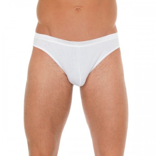 Mens White Cotton GString Mens White Cotton GString