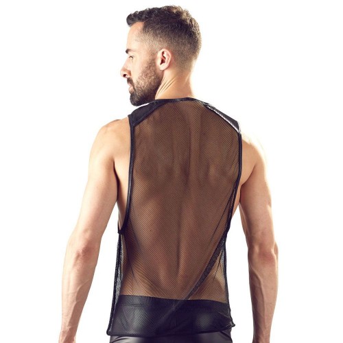 Svenjoyment Mens Black Net Shirt Svenjoyment Mens Black Net Shirt