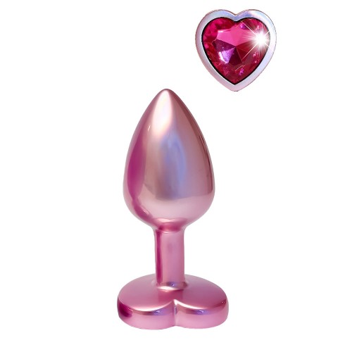 Gleaming Love Pearl Pink Butt Plug Small Gleaming Love Pearl Pink Butt Plug Small