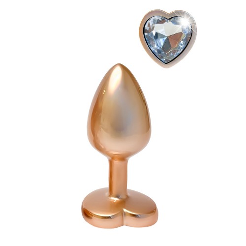Gleaming Love Pearl Gold Butt Plug Small Gleaming Love Pearl Gold Butt Plug Small