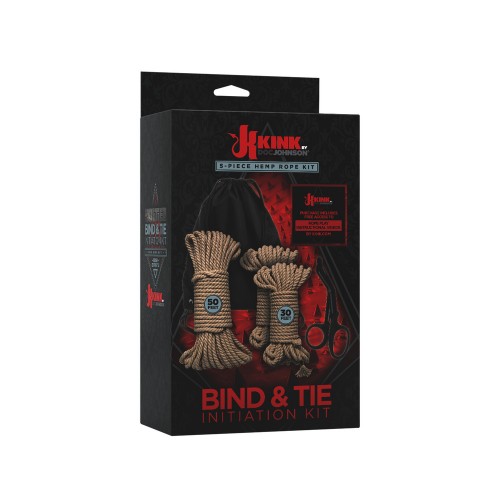 Kink Bind And Tie Initiation 5 Piece Hemp Rope Kit Kink Bind And Tie Initiation 5 Piece Hemp Rope Kit