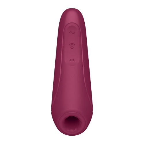 Satisfyer App Enabled Curvy 1 Plus Rose Red Satisfyer App Enabled Curvy 1 Plus Rose Red