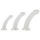 Three Piece Crystal Clear Anal Training Set