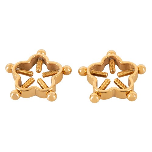 Bad Kitty Golden Flower Nipple Jewellery Bad Kitty Golden Flower Nipple Jewellery