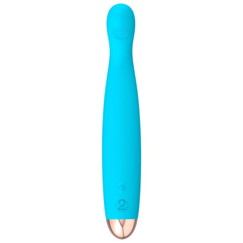 Cuties Silk Touch Rechargeable Mini Vibrator Blue Cuties Silk Touch Rechargeable Mini Vibrator Blue