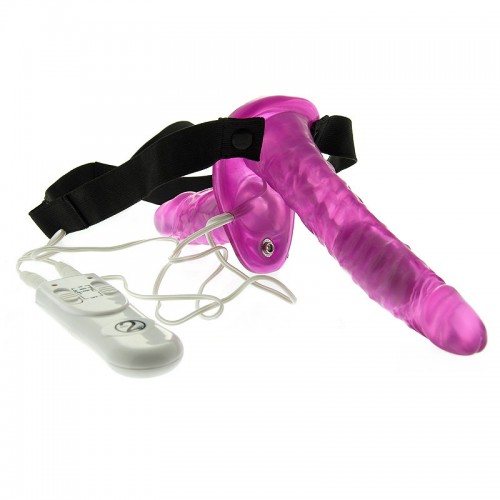 Duo Vibrating Strap On Vibrating Dongs Duo Vibrating Strap On Vibrating Dongs