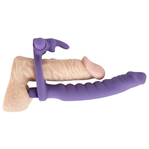 Los Analos Double Delight Vibrating Dildo And Cock Ring Los Analos Double Delight Vibrating Dildo And Cock Ring