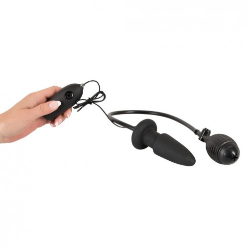 Inflatable And Vibrating Silicone Butt Plug Inflatable And Vibrating Silicone Butt Plug