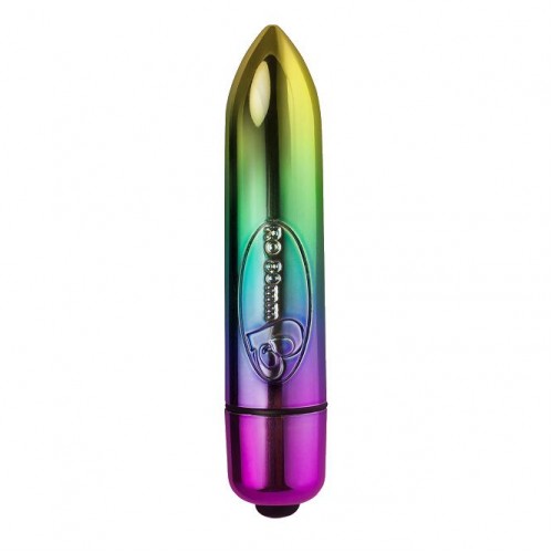 Rocks Off 80mm Rainbow Bullet Vibrator Rocks Off 80mm Rainbow Bullet Vibrator