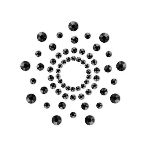 Bijoux Indiscrets Mimi Rhinestone Pasties Black Bijoux Indiscrets Mimi Rhinestone Pasties Black