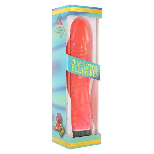 Jelly Vibrator Glitter Pink Jelly Vibrator Glitter Pink