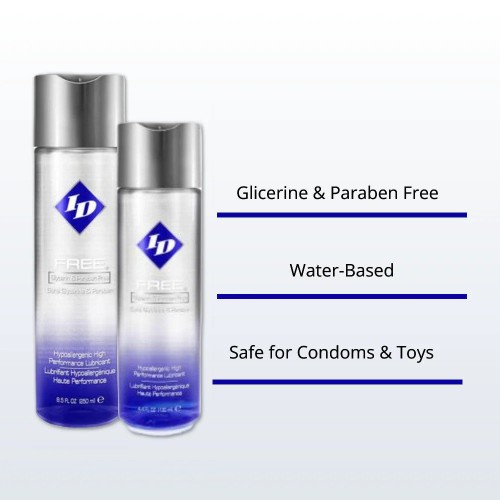 ID Free Hypoallergenic Waterbased Lubricant 130ml ID Free Hypoallergenic Waterbased Lubricant 130ml