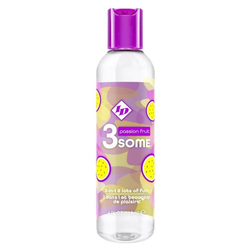 ID 3some Passion Fruit 3 In 1 Lubricant 118ml ID 3some Passion Fruit 3 In 1 Lubricant 118ml