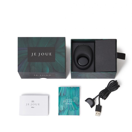 Je Joue Mio Rechargeable Cock Ring Black Je Joue Mio Rechargeable Cock Ring Black