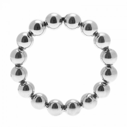 Master Series Meridian Stainless Steel Beaded Cock Ring ML Master Series Meridian Stainless Steel Beaded Cock Ring ML