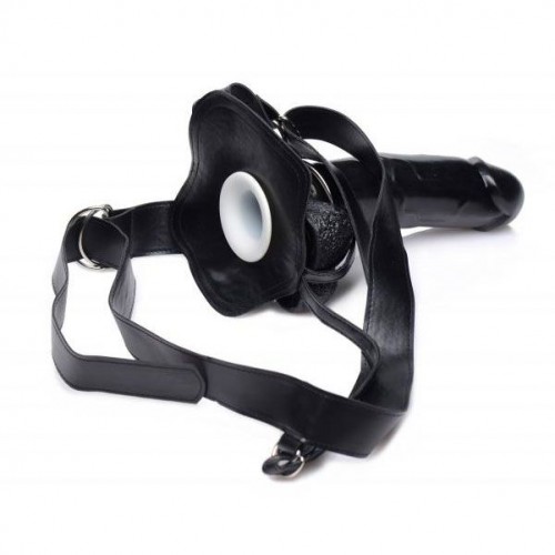 Master Series Infiltrator 2 Hollow Strap On Black 9 Inch Dildo Master Series Infiltrator 2 Hollow Strap On Black 9 Inch Dildo