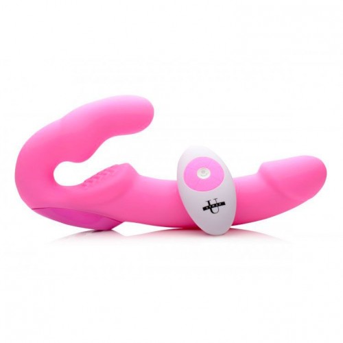 XR Strap U Urge Rechargeable Vibrating Strapless Strap On XR Strap U Urge Rechargeable Vibrating Strapless Strap On