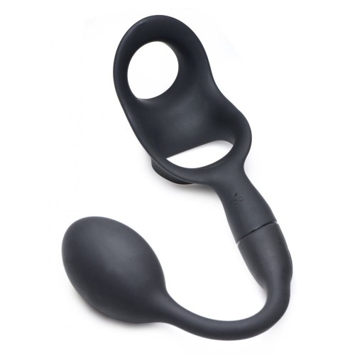 XR Alpha Pro 10X P Bomb Cock and Ball Ring With Anal Plug XR Alpha Pro 10X P Bomb Cock and Ball Ring With Anal Plug