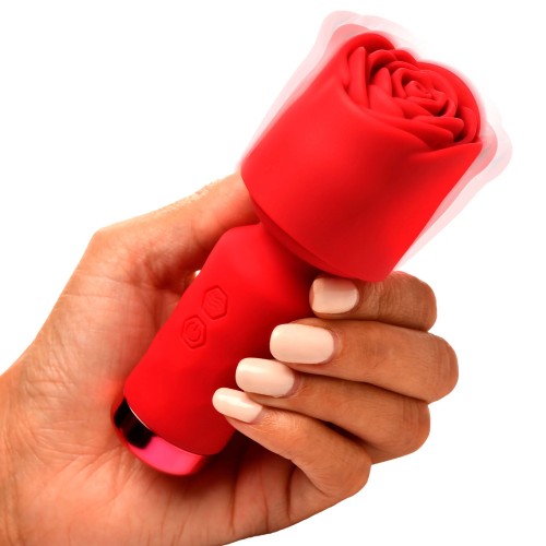 XR Bloomgasm Rose Petite Mini Wand XR Bloomgasm Rose Petite Mini Wand