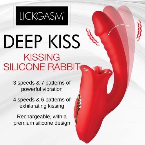 Play Hard Deep Kiss Kissing Silicone Rabbit Play Hard Deep Kiss Kissing Silicone Rabbit