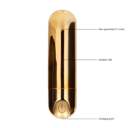 10 speed Rechargeable Bullet Gold 10 speed Rechargeable Bullet Gold
