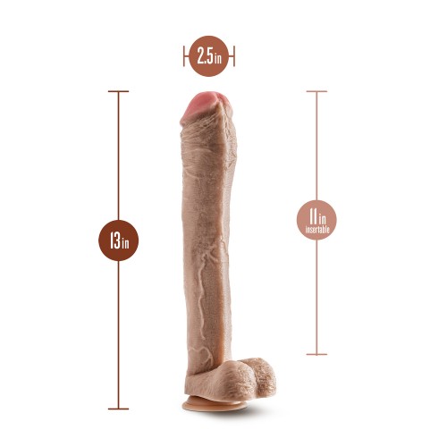 Dr. Skin Mr. Ed 13 Inch Dildo With Balls Dr. Skin Mr. Ed 13 Inch Dildo With Balls