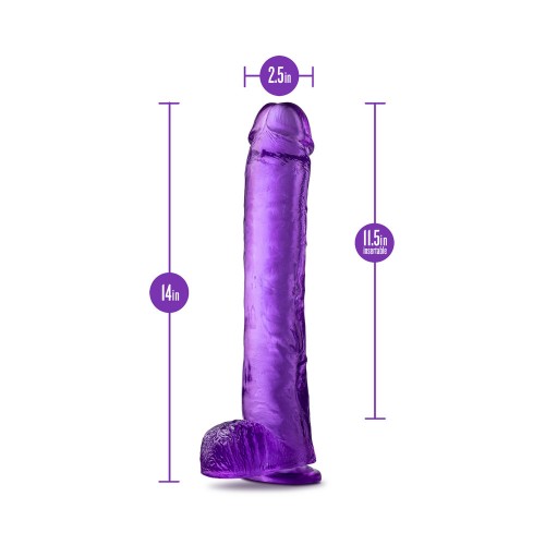 B Yours Plus Hefty N Hung 14 Inch Dildo B Yours Plus Hefty N Hung 14 Inch Dildo