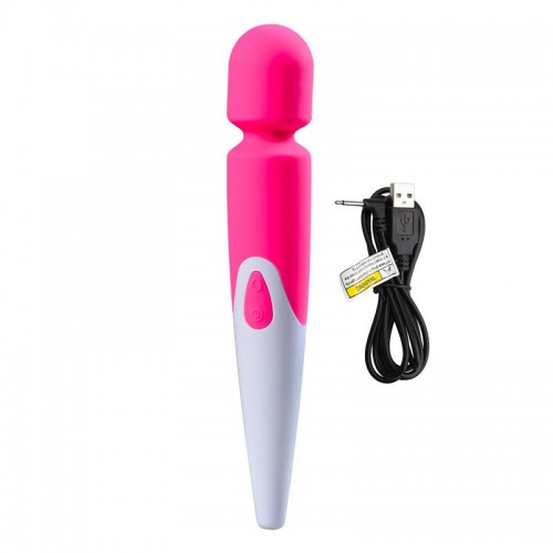 iWand 10 Speed Waterproof Rechargeable Wand Pink iWand 10 Speed Waterproof Rechargeable Wand Pink