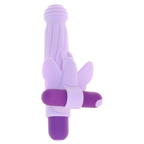 Evolved Lilac Desires Silicone Rechargeable Butterfly Kit Evolved Lilac Desires Silicone Rechargeable Butterfly Kit