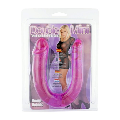 Double Mini Twin Head Jelly Penis Dildo Double Mini Twin Head Jelly Penis Dildo