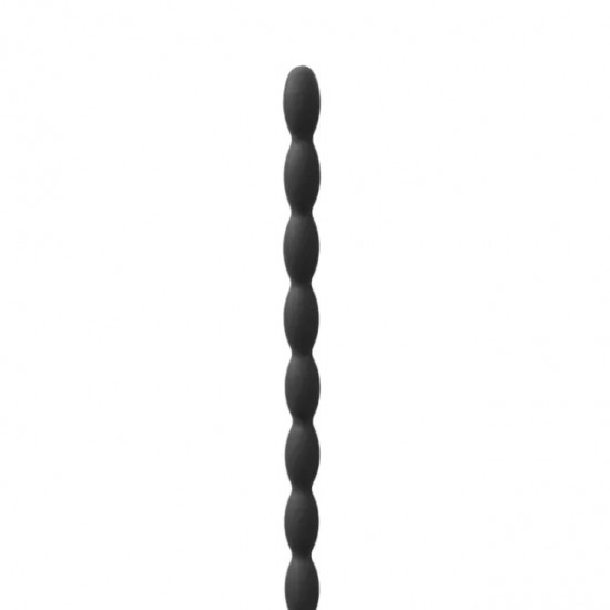 6 Inch Black Silicone Beaded Penis Sound Plug 6 Inch Black Silicone Beaded Penis Sound Plug