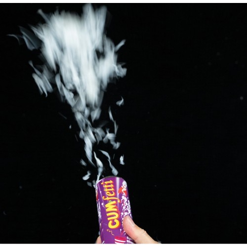Cumfetti Sperm Shaped Confetti Party Popper Cumfetti Sperm Shaped Confetti Party Popper