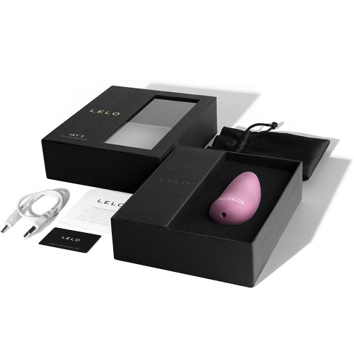 Lelo Lily 2 Rechargeable Clitoral Vibrator Pink Rose and Wisteri Lelo Lily 2 Rechargeable Clitoral Vibrator Pink Rose and Wisteri