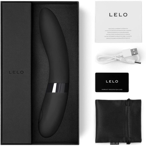 Lelo Elise 2 Dual Powered G Spot Vibrator Black Lelo Elise 2 Dual Powered G Spot Vibrator Black