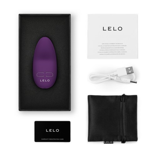 Lelo Lily 3 Dark Plum Petite Personal Massager Lelo Lily 3 Dark Plum Petite Personal Massager