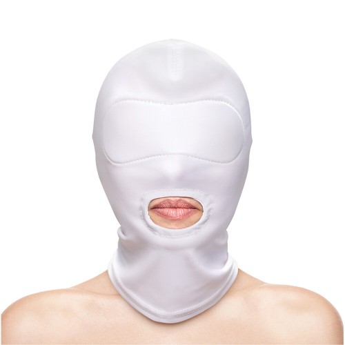 Fetish and Fashion Mouth Hood White Fetish and Fashion Mouth Hood White