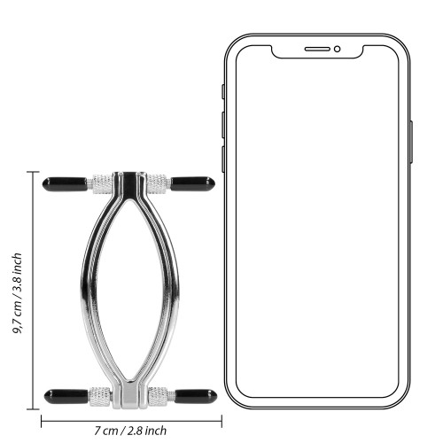 Ouch Adjustable Pussy Clamps Ouch Adjustable Pussy Clamps